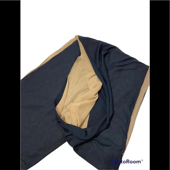 NWT Eddie Bauer Super Soft Polyester Flax Blend Infinity Scarf - Picture 3 of 6